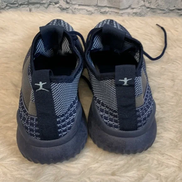 Danskin Women's Knit Sneakers in Navy and Gray - Picture 3 of 8